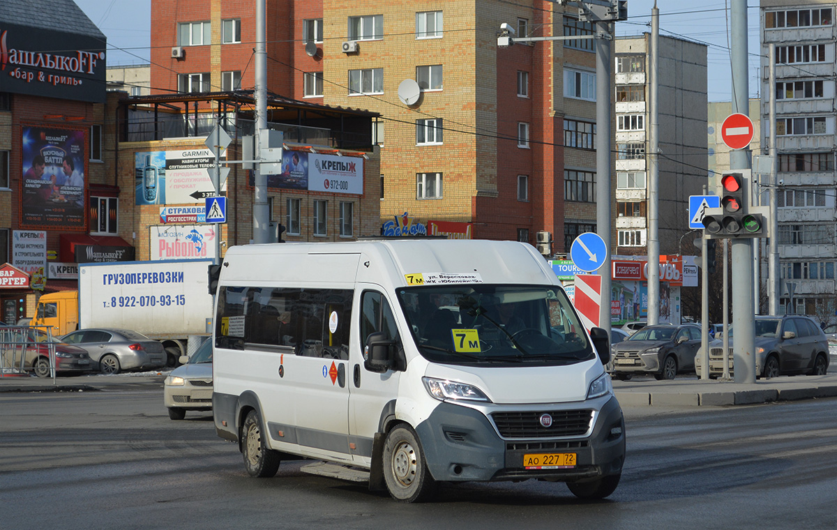 Тюменская область, Нижегородец-FST613 (FIAT Ducato) № АО 227 72