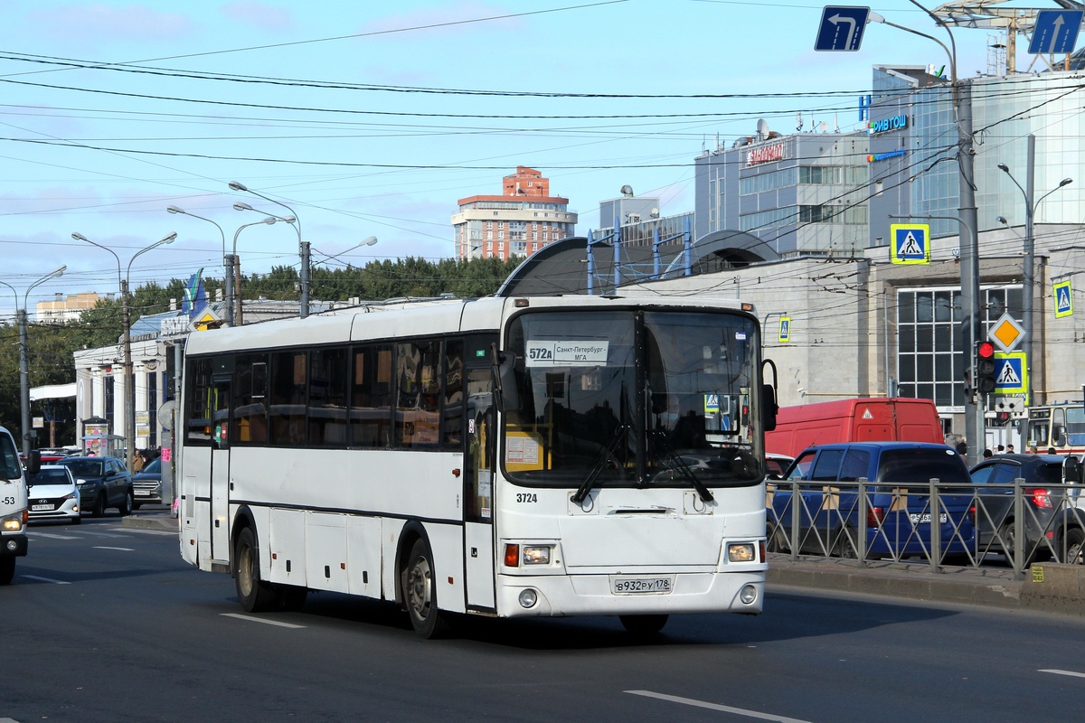 Санкт-Петербург, ЛиАЗ-5256.61 № 3724