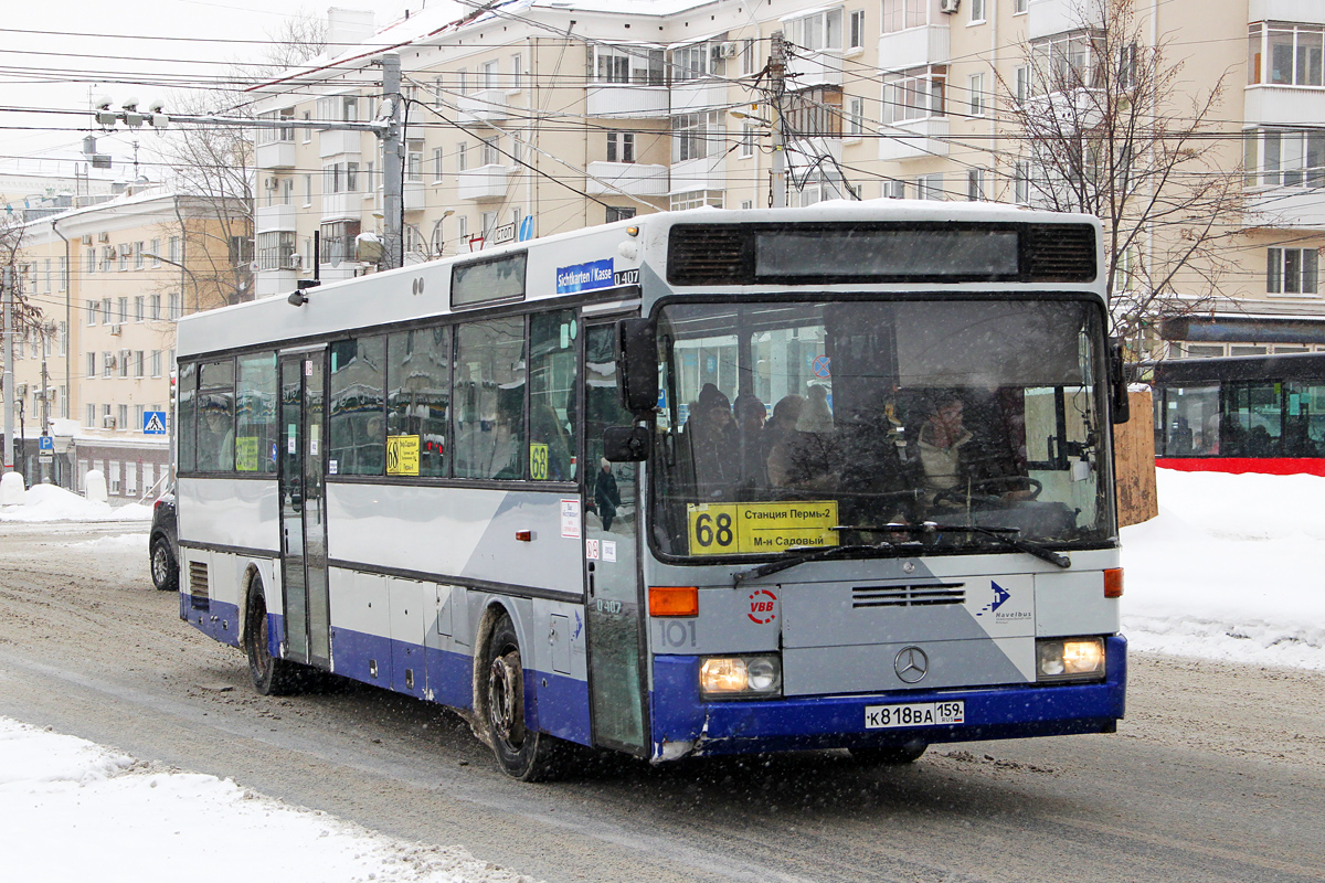 Perm region, Mercedes-Benz O407 № К 818 ВА 159