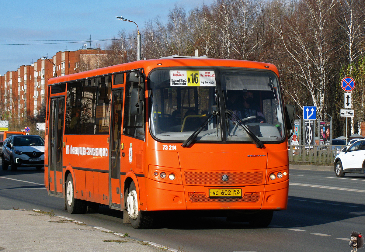 Нижегородская область, ПАЗ-320414-05 "Вектор" (1-2) № 73214