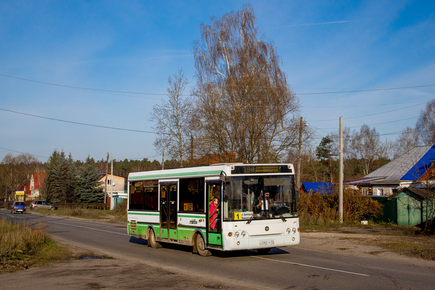 Владимирская область, ПАЗ-3237 № А 592 ТТ 33