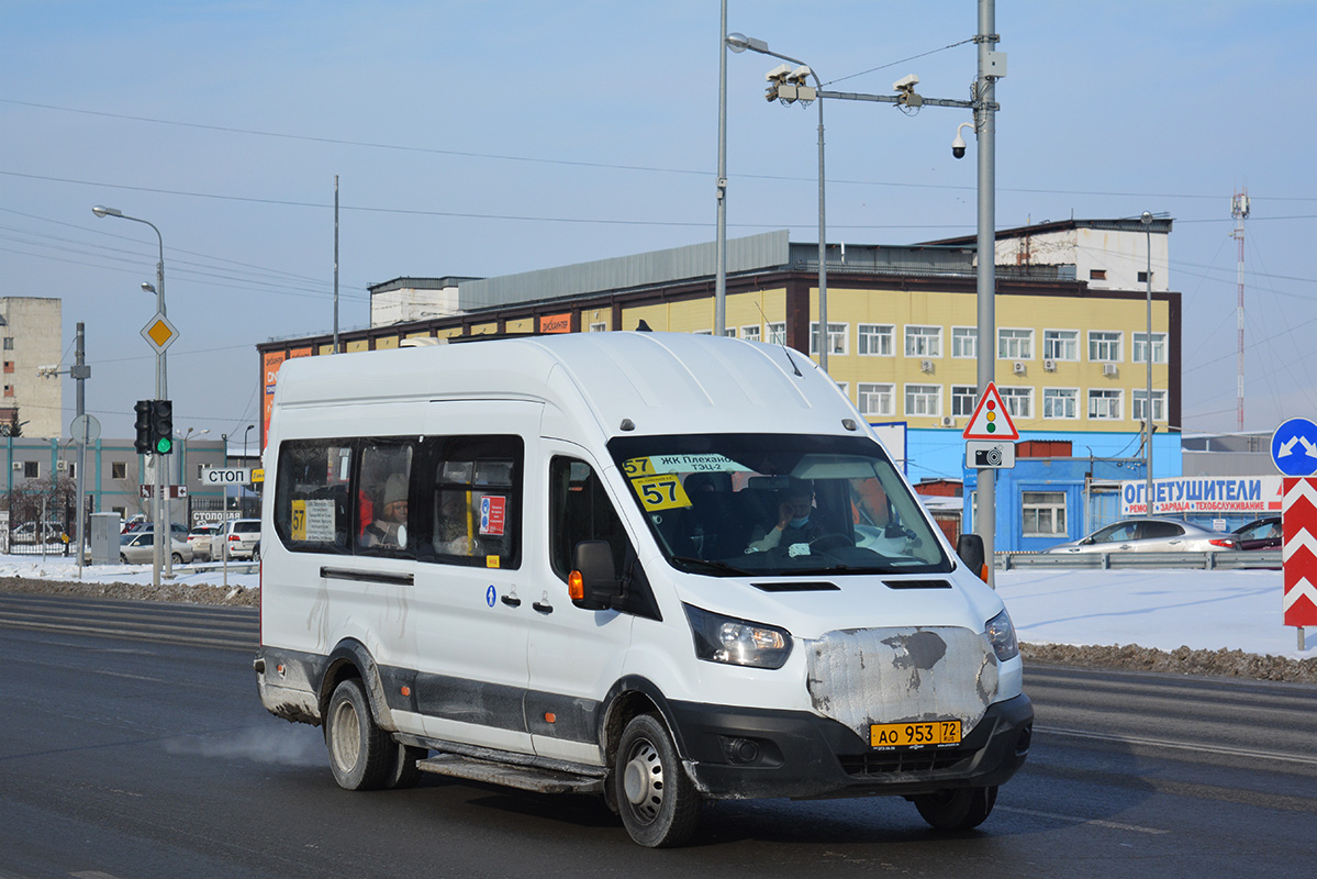 Тюменская область, Ford Transit FBD [RUS] (Z6F.ESG.) № АО 953 72