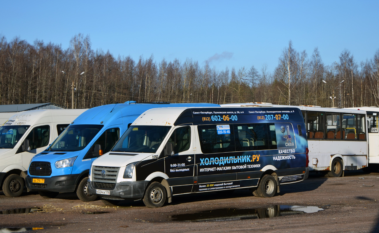 Санкт-Пецярбург, БТД-2219 (Volkswagen Crafter) № 2703