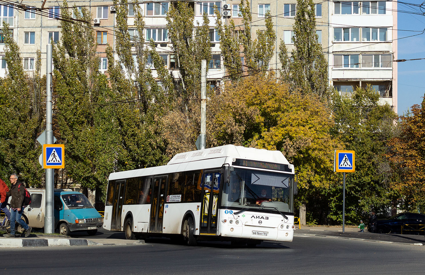 Саратовская область, ЛиАЗ-5292.67 (CNG) № В 616 НУ 164