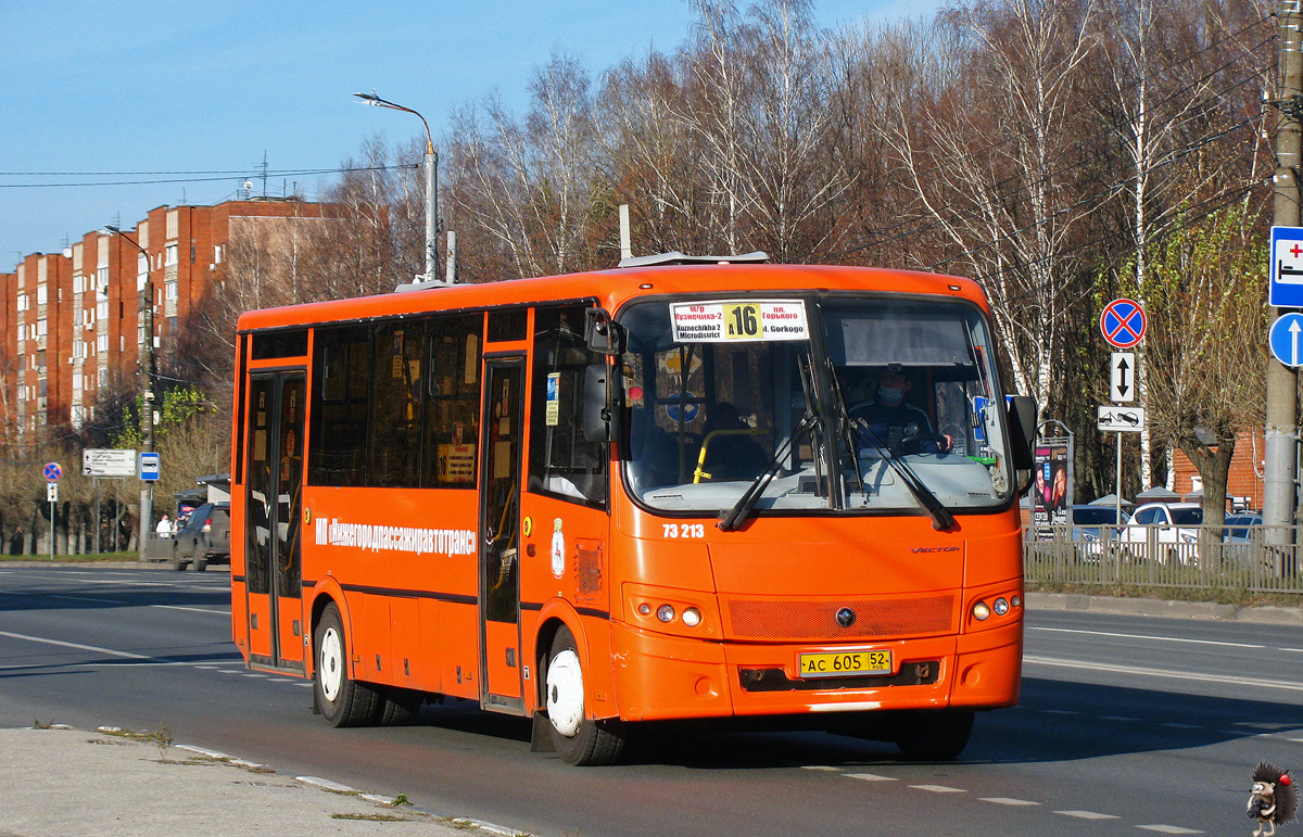 Нижегородская область, ПАЗ-320414-05 "Вектор" (1-2) № 73213