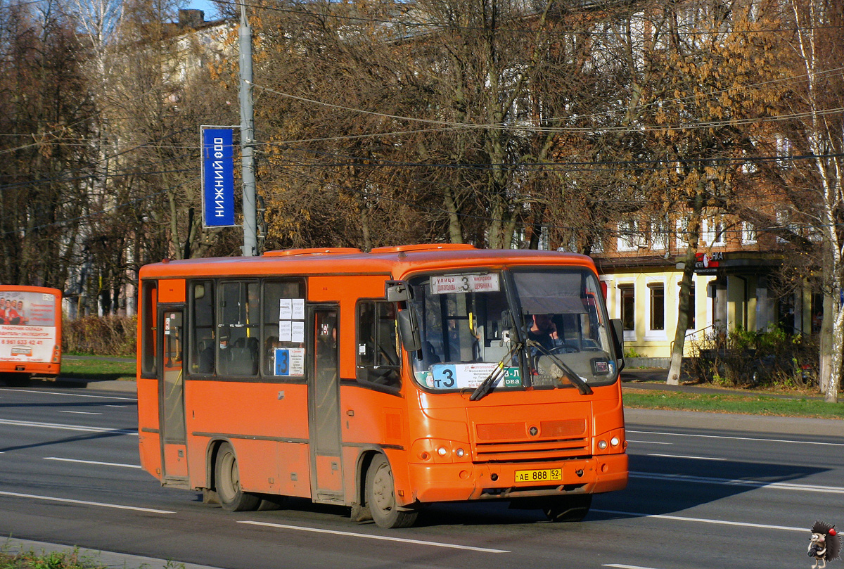 Нижегородская область, ПАЗ-320402-05 № АЕ 888 52