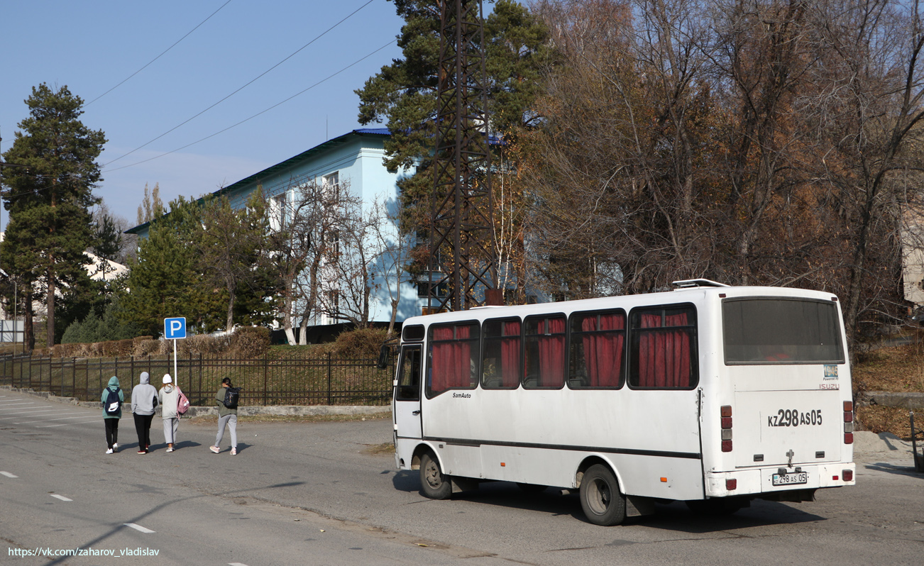 Jetisu region, SAZ HC40 sz.: 298 AS 05; Almaty region — Bus station