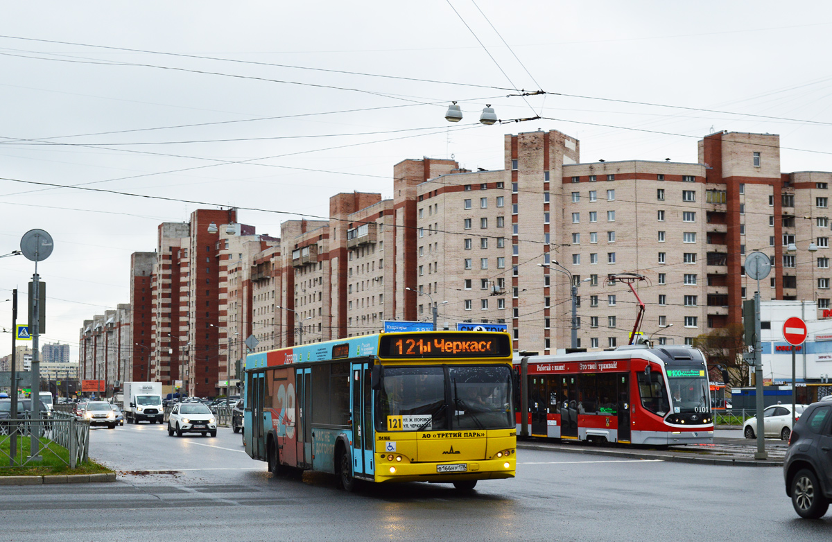 Санкт-Петербург, МАЗ-103.468 № В 166 НУ 178