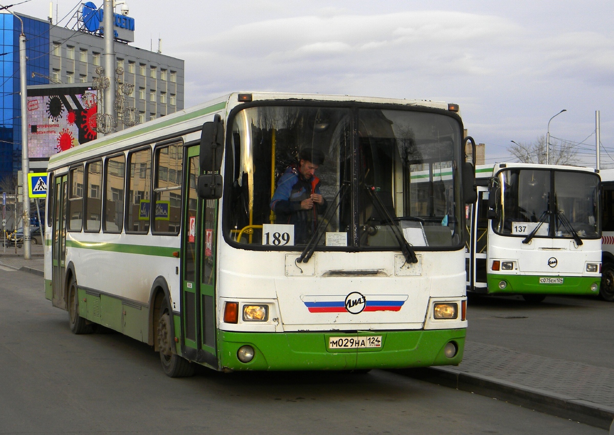 Krasnoyarsk region, LiAZ-5256.36-01 № М 029 НА 124