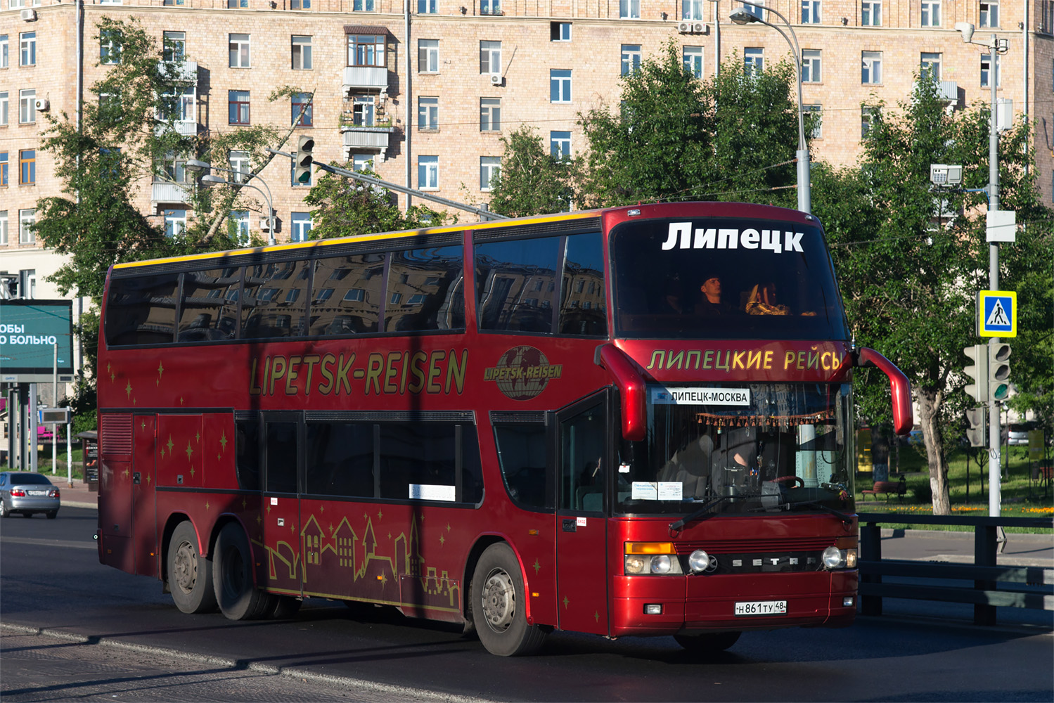 Липецкая область, Setra S328DT № Н 861 ТУ 48