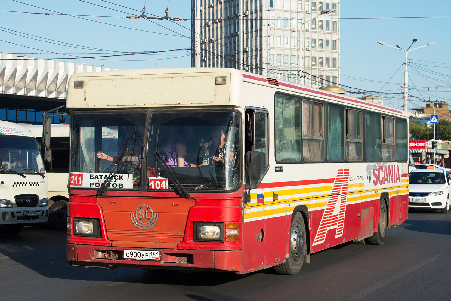 Ростовская область, Scania CN112CLB № С 900 УР 161