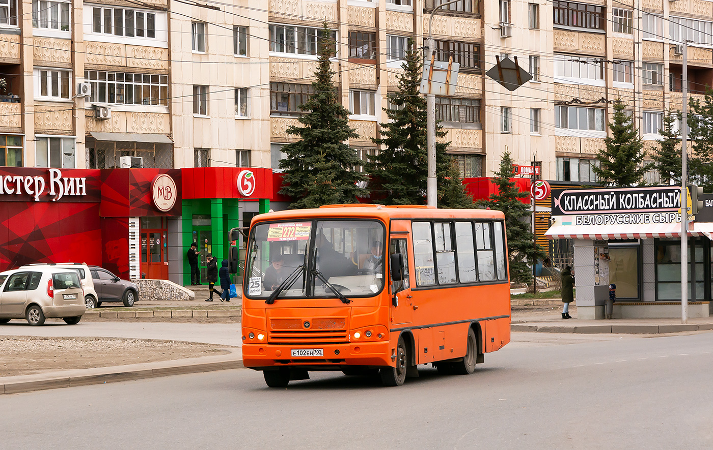 Башкортостан, ПАЗ-320402-05 № Е 102 ЕН 702