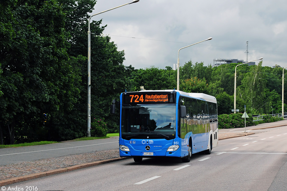 Финляндия, Mercedes-Benz Citaro C2 LE MÜ № 951