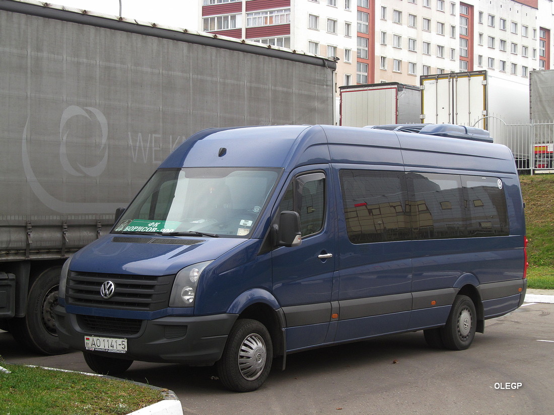 Минская область, Volkswagen Crafter № АО 1141-5 Минская область, Volkswagen Crafter № АО 1141-5