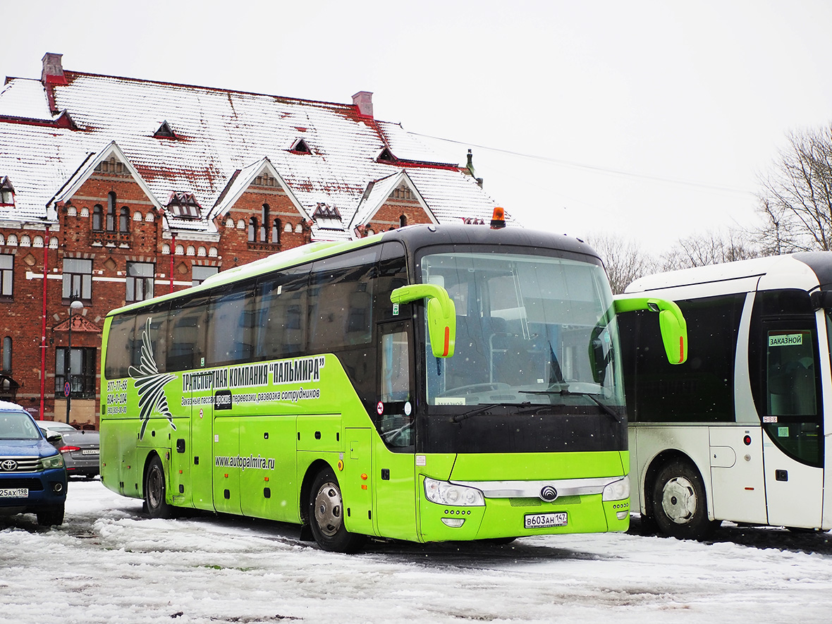 Санкт-Петербург, Yutong ZK6122H9 № В 603 АН 147