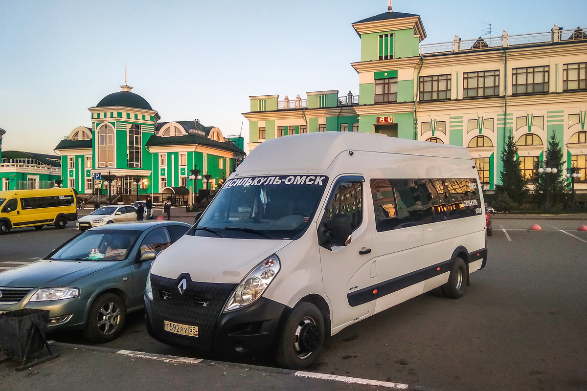 Омская область, Renault Master (NIAF08, НиАЗ) № Т 592 РУ 55