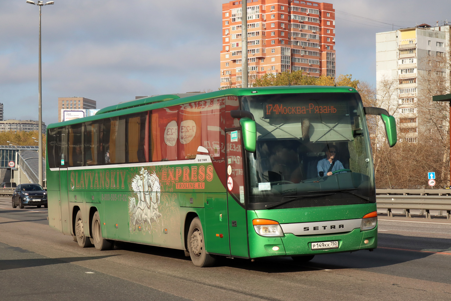 Москва, Setra S419GT-HD № Р 149 КК 750