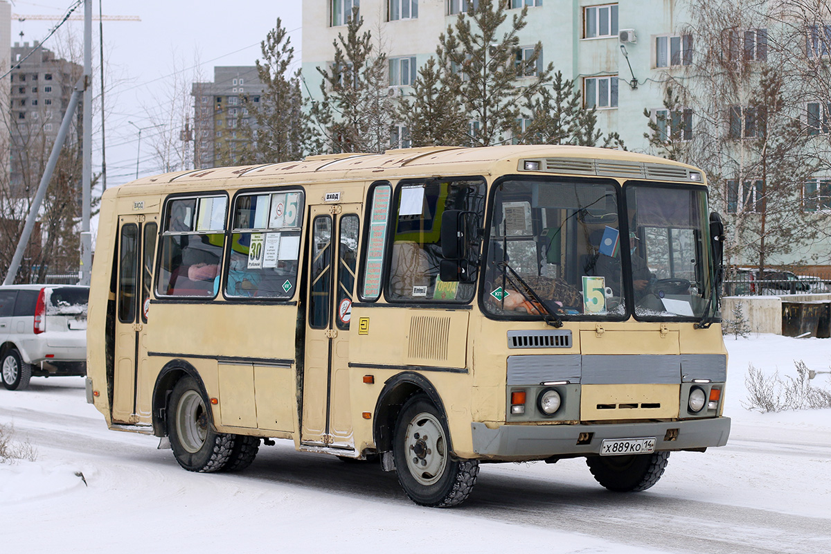 Саха (Якутия), ПАЗ-32054 № Х 889 КО 14