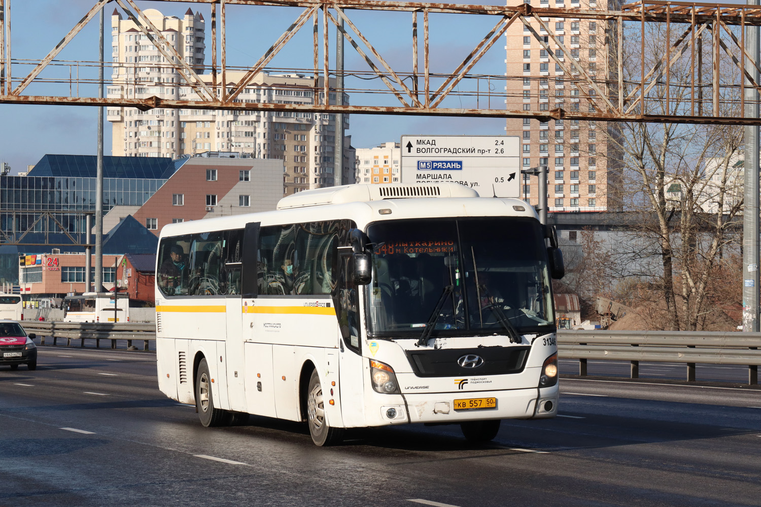 Московская область, Hyundai Universe Space Luxury № 3146