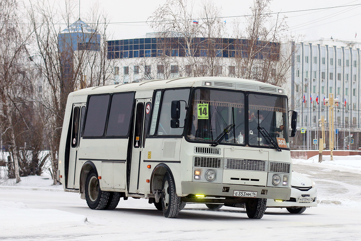 Саха (Якутия), ПАЗ-32054-60 № Е 353 ММ 14