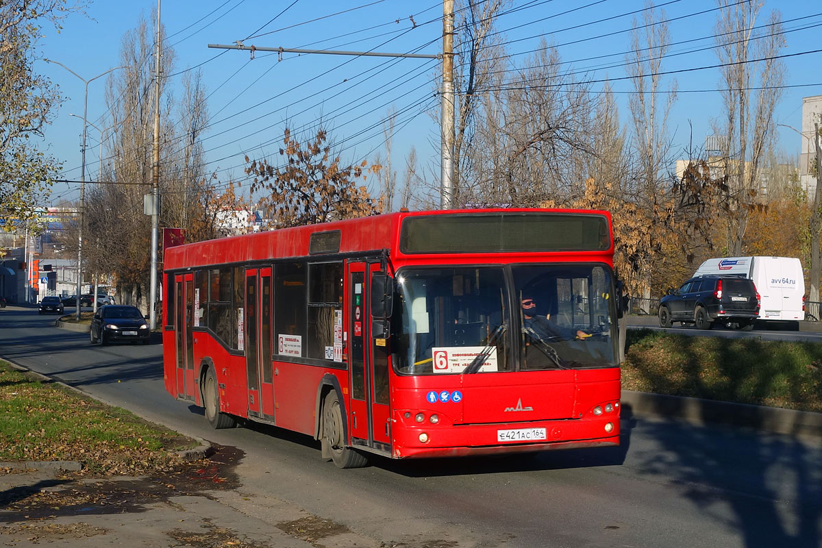 Саратовская область, МАЗ-103.465 № Е 421 АС 164