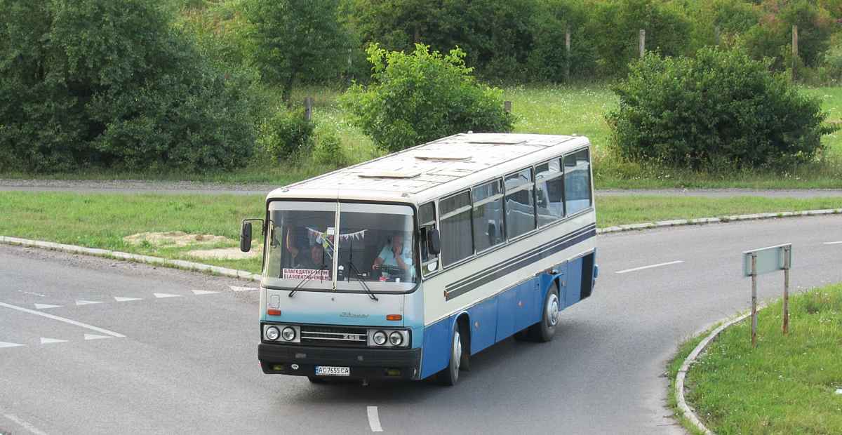 Volinskaya region, Ikarus 256.75 № AC 7655 CA