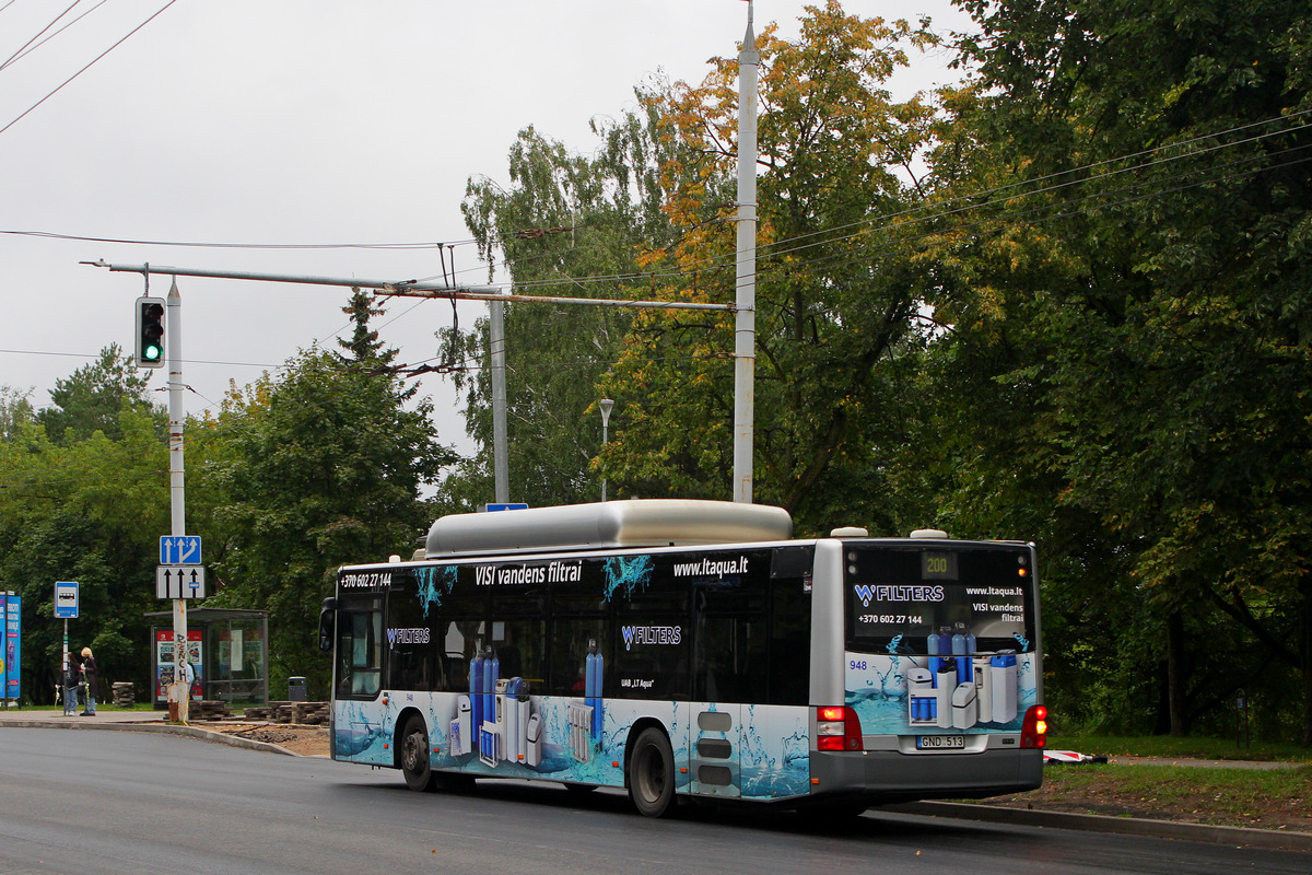 Литва, MAN A21 Lion's City NL273 CNG № 948