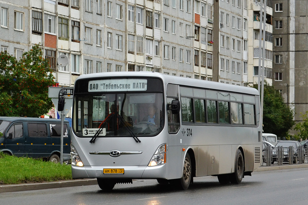 Тюменская область, Hyundai New Super AeroCity 1F/L № 374