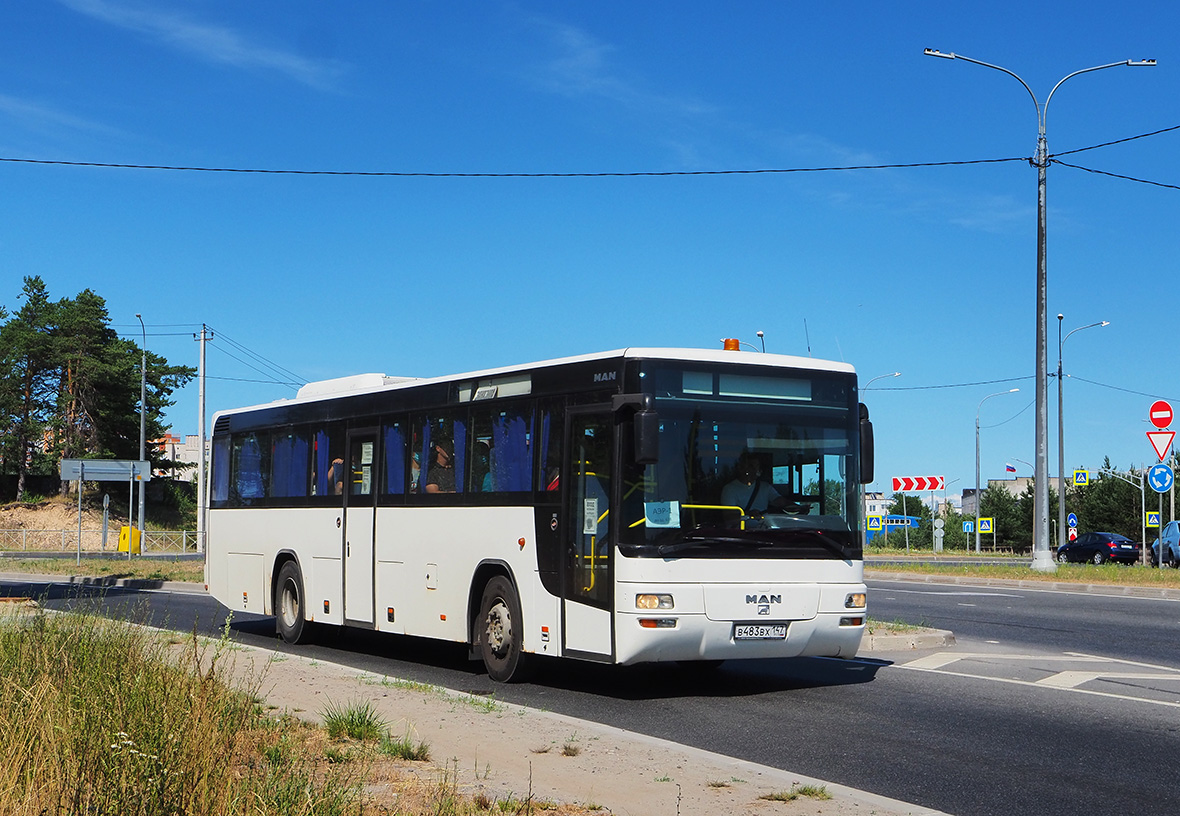 Ленинградская область, MAN A72 Lion's Classic SÜ283 № В 483 ВХ 147