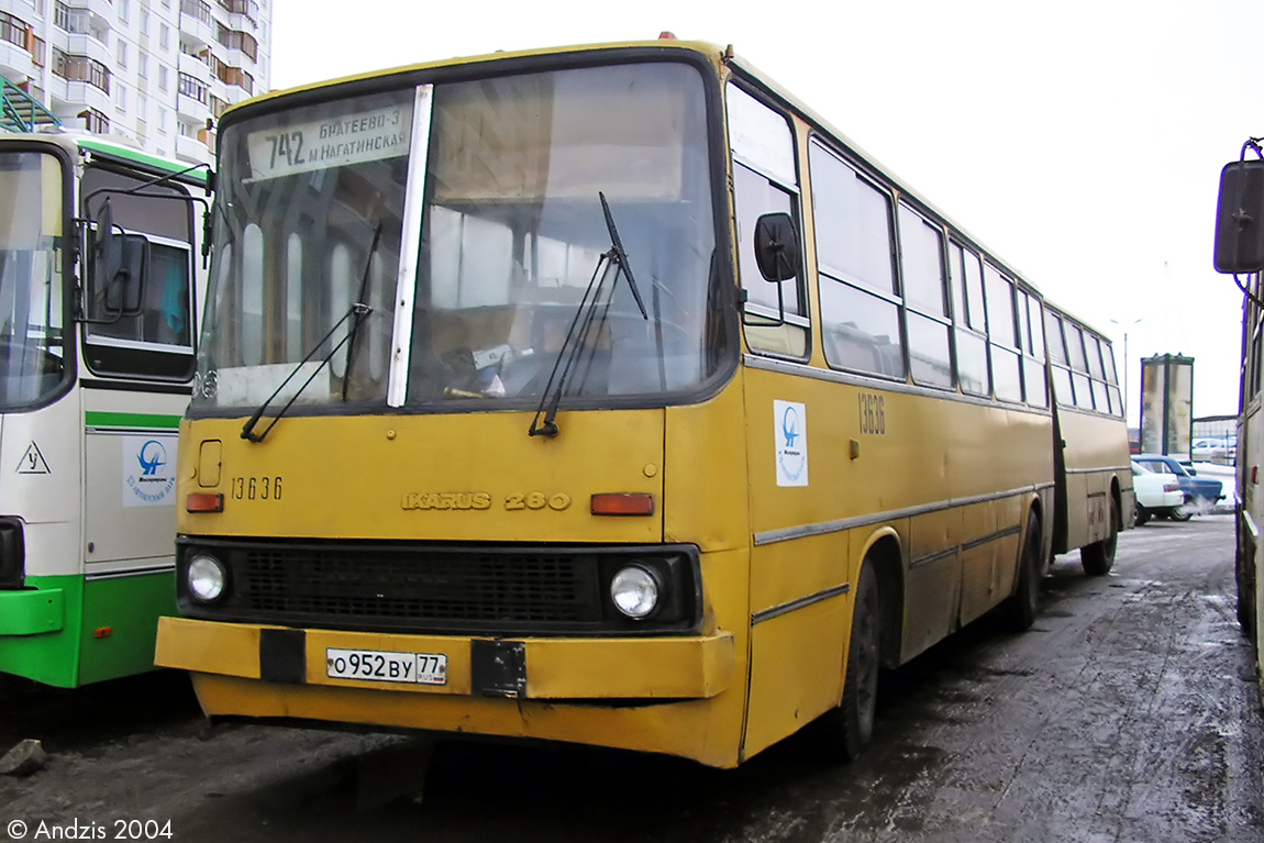 Москва, Ikarus 280.33 № 13636