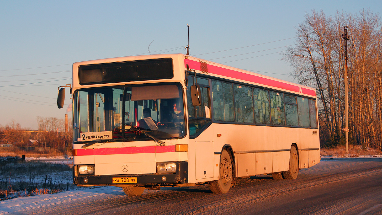 Свердловская область, Mercedes-Benz O405N № КА 708 66