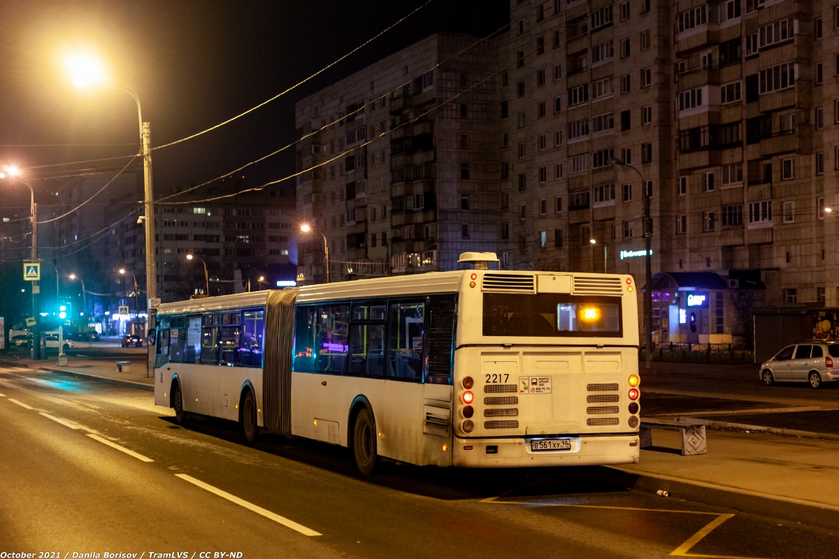 Санкт-Петербург, ЛиАЗ-6213.20 № 2217