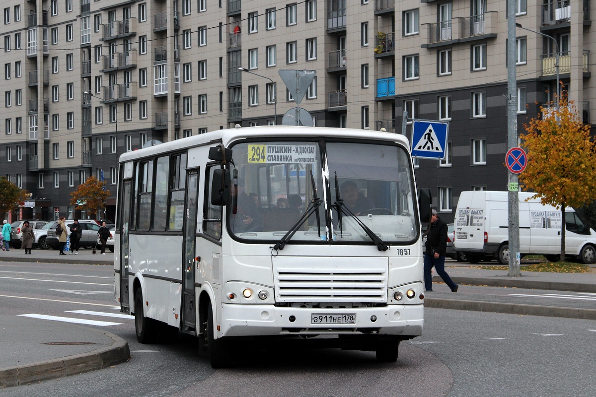 Санкт-Петербург, ПАЗ-320412-05 № 7857