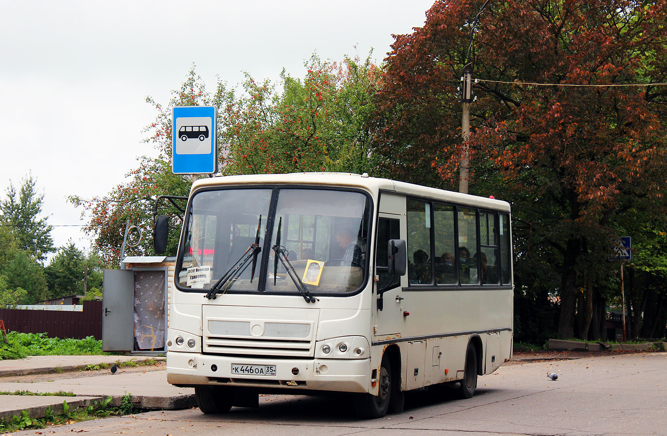 Вологодская область, ПАЗ-320402-03 № К 446 ОА 35