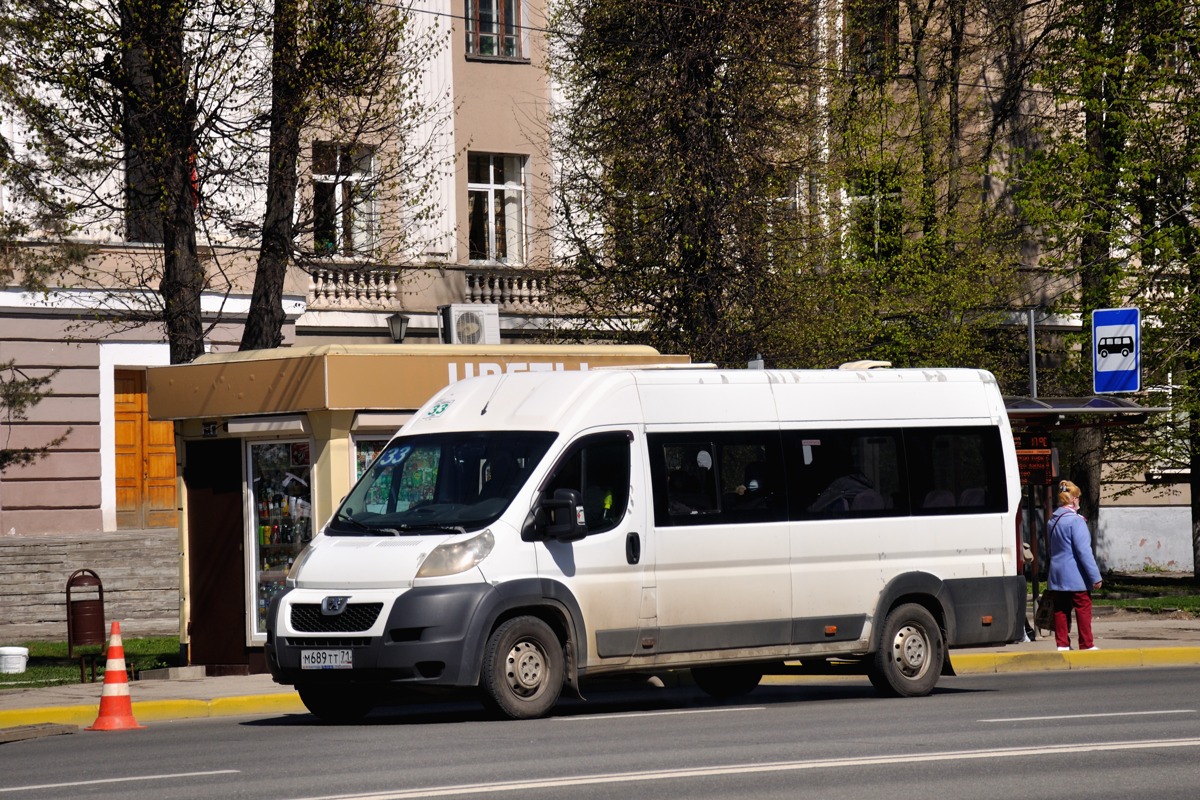 Тульская область, Нижегородец-2227SK (Peugeot Boxer) № М 689 ТТ 71