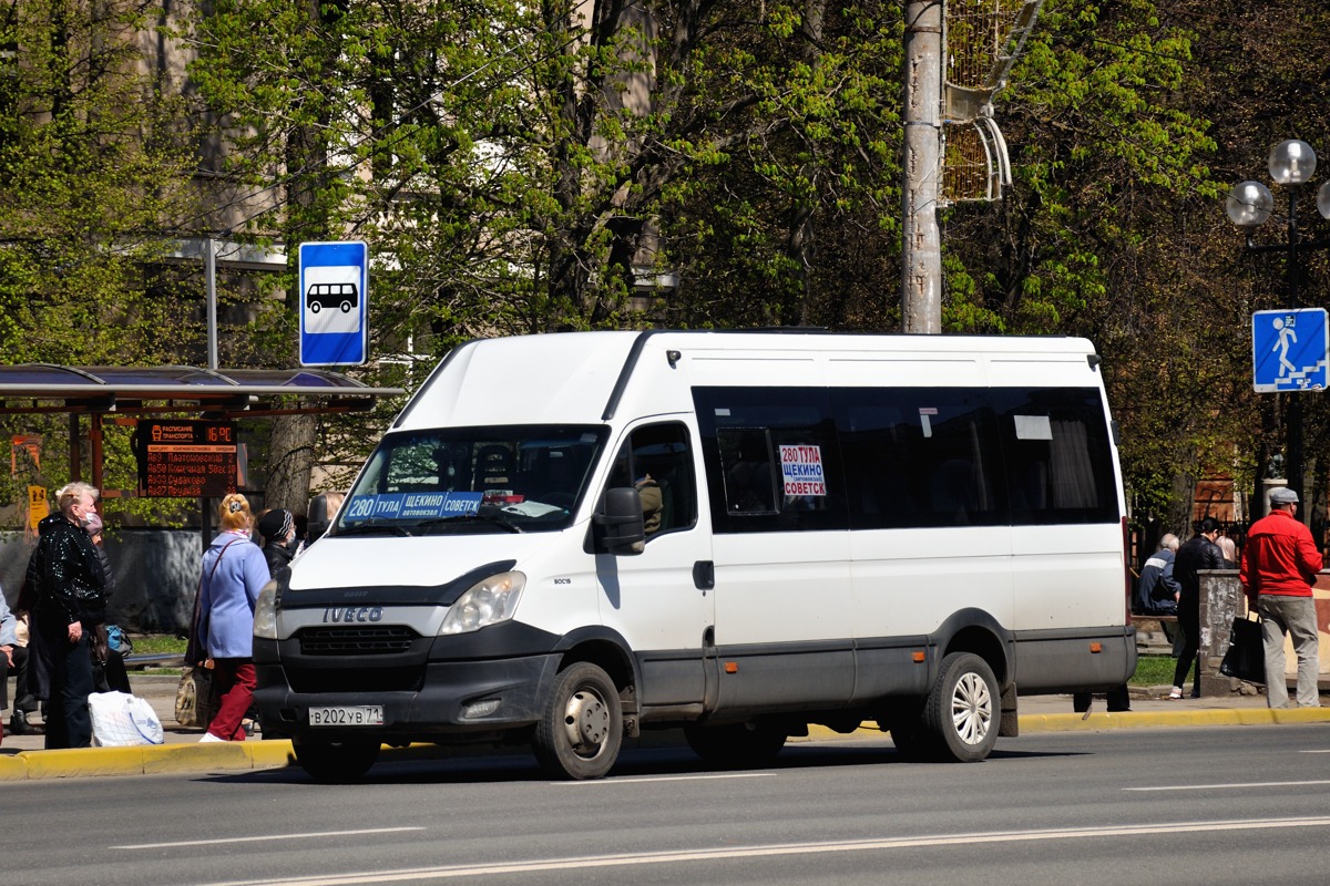 Тульская область, Нижегородец-2227UT (IVECO Daily) № В 202 УВ 71