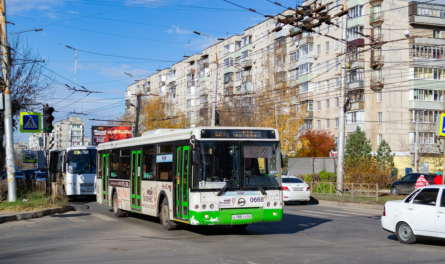 Ryazanská oblast, LiAZ-5292.21 č. 0668