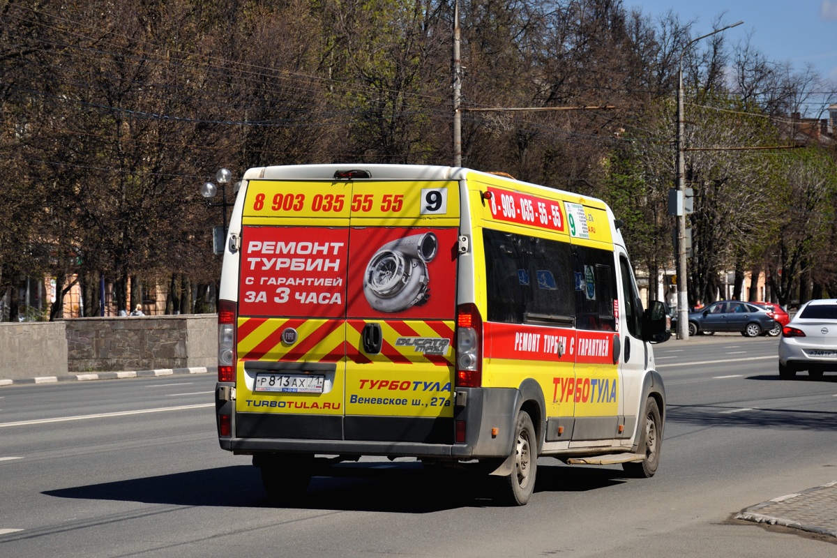 Тульская область, Нижегородец-FST613 (FIAT Ducato) № Р 813 АХ 71