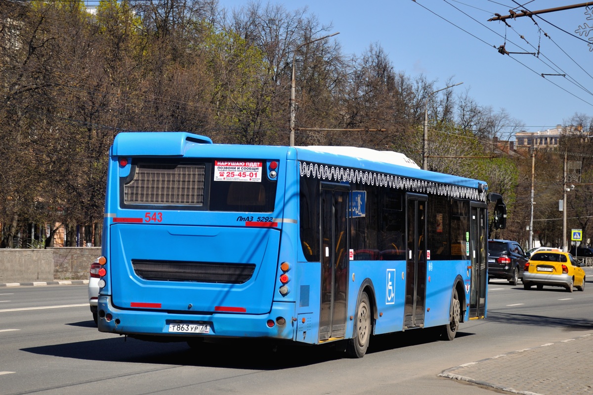 Тульская область, ЛиАЗ-5292.65 № 543