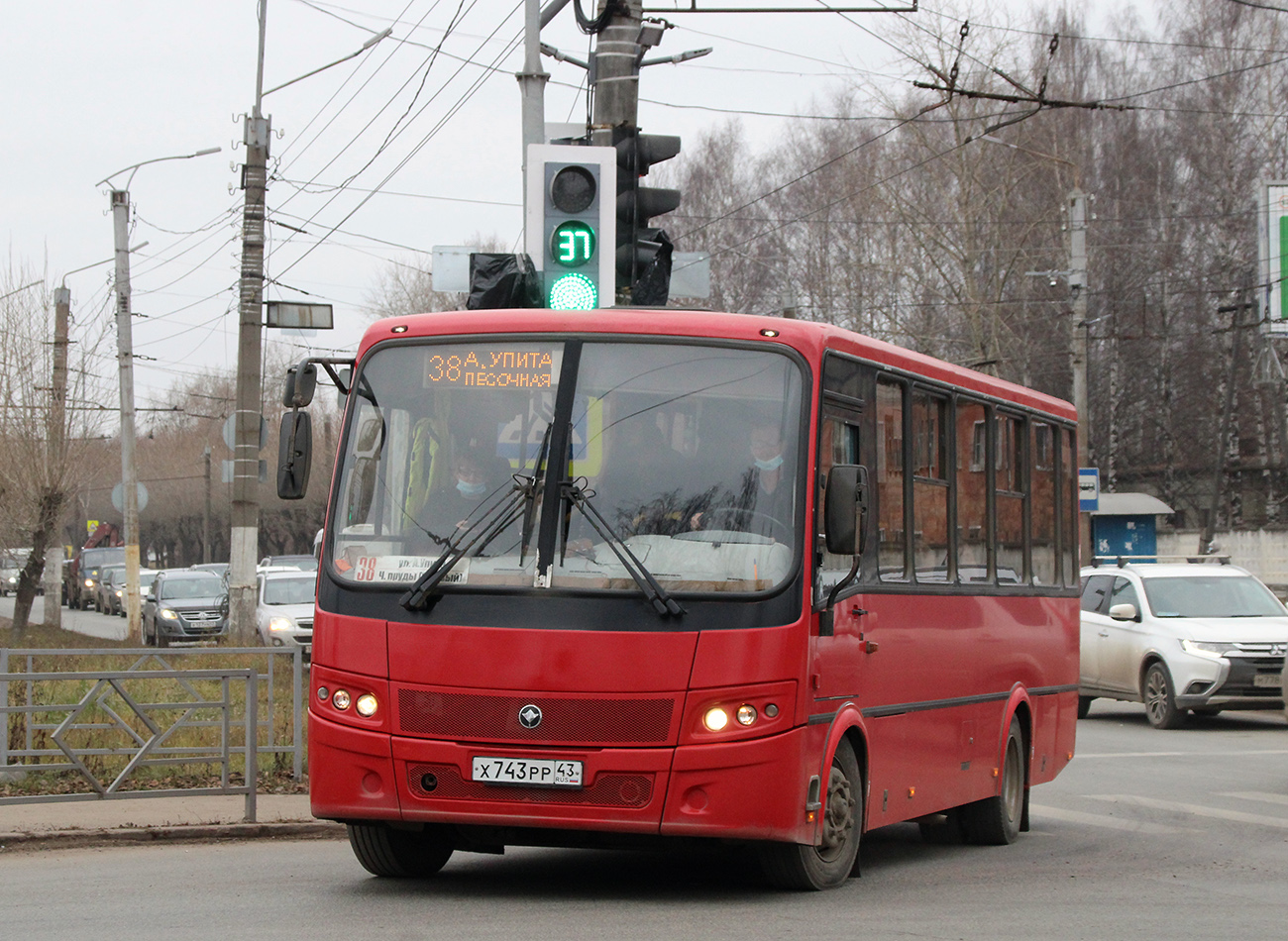 Кировская область, ПАЗ-320412-04 "Вектор" № Х 743 РР 43