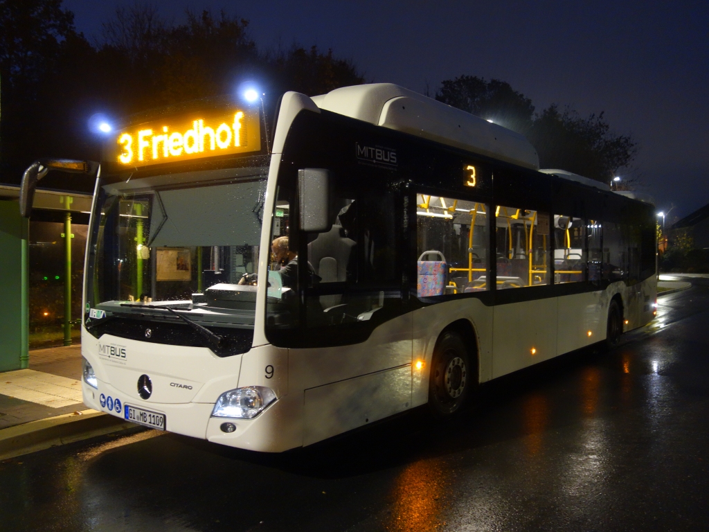 Гессен, Mercedes-Benz Citaro C2 NGT hybrid № 9