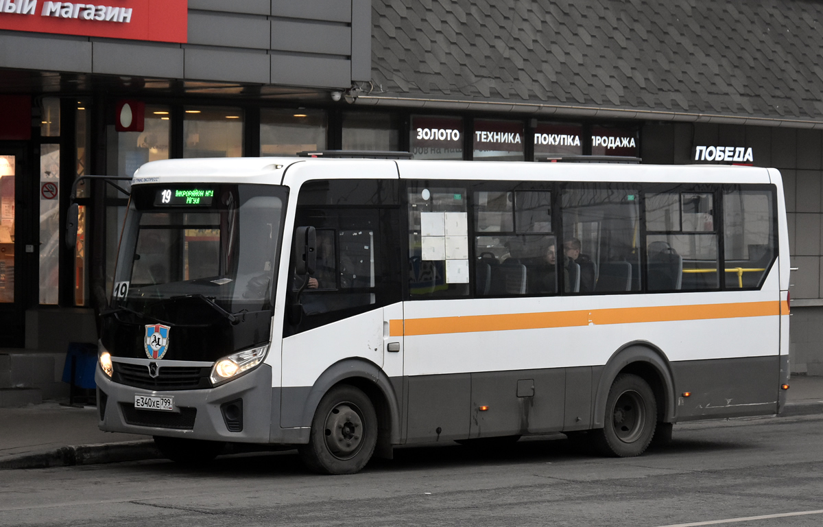 Москва, ПАЗ-320435-04 "Vector Next" № Е 340 ХЕ 799