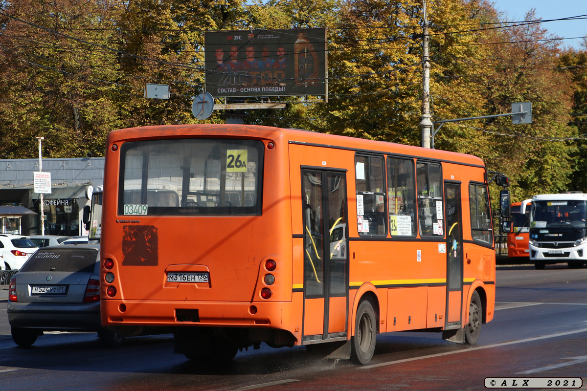 Воронежская область, ПАЗ-320414-05 "Вектор" № 03409