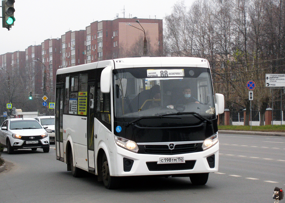 Нижегородская область, ПАЗ-320435-04 "Vector Next" № С 198 ТМ 152