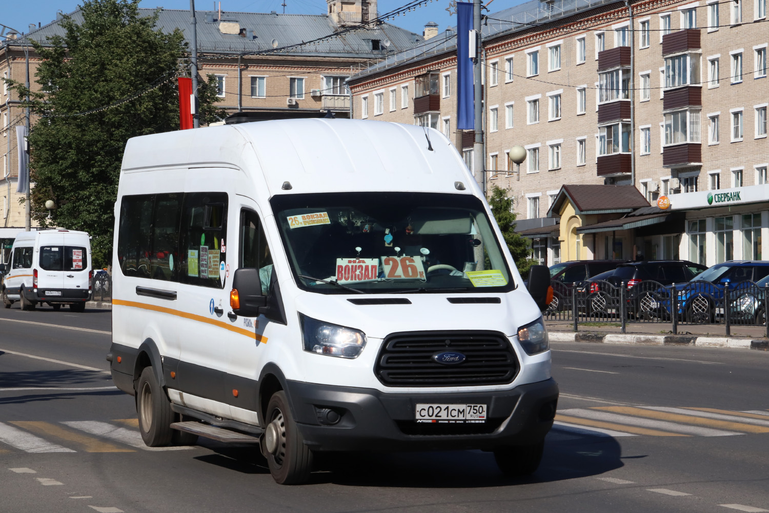 Όμπλαστ της Μόσχας, Ford Transit FBD [RUS] (Z6F.ESG.) # С 021 СМ 750