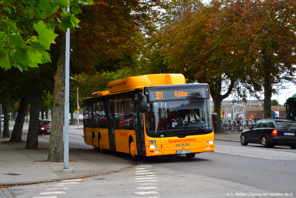 Швеция, MAN A44 Lion's City L LE NL313-15 CNG № 1114