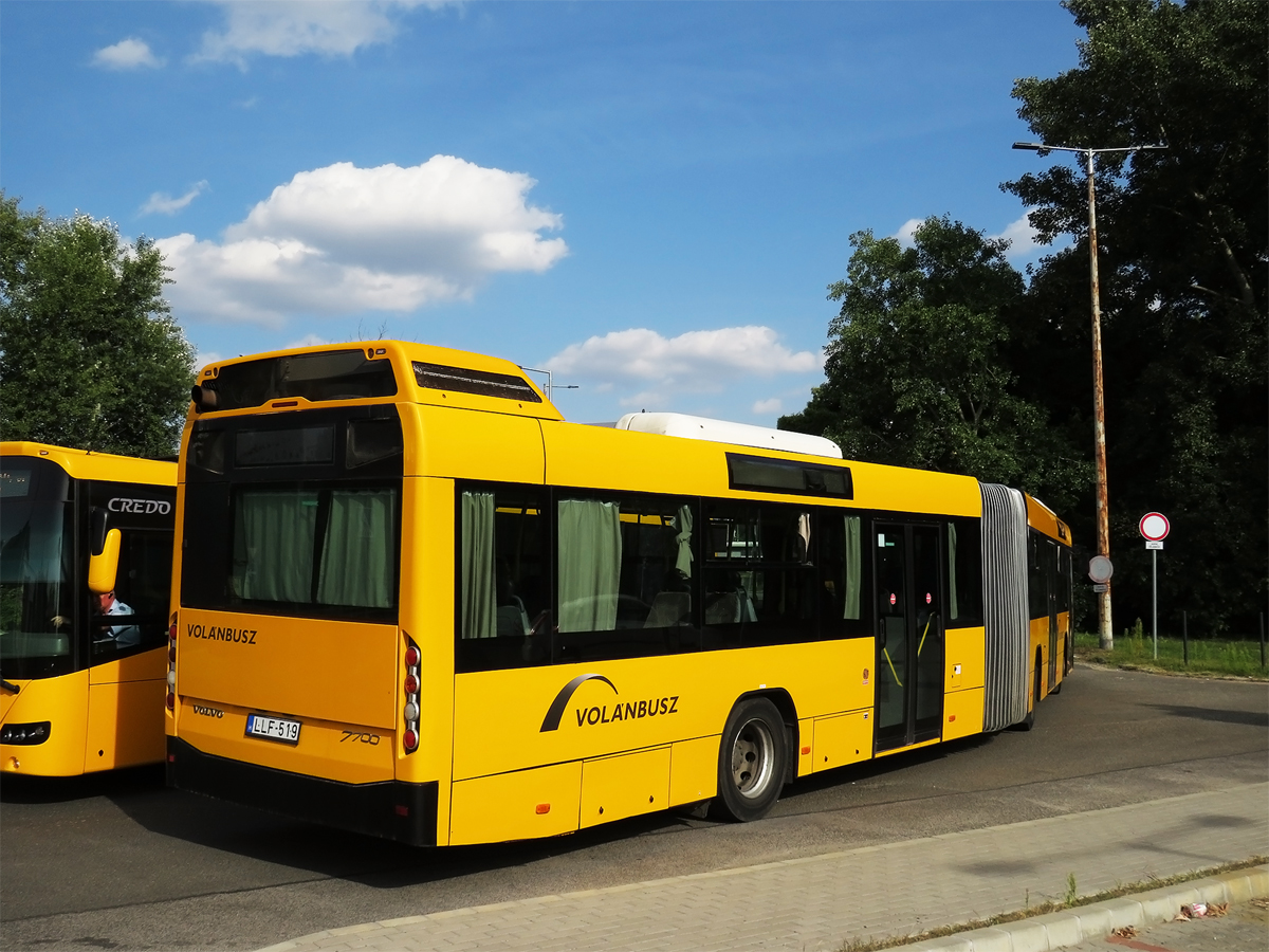 Венгрия, Volvo 7700A № LLF-519