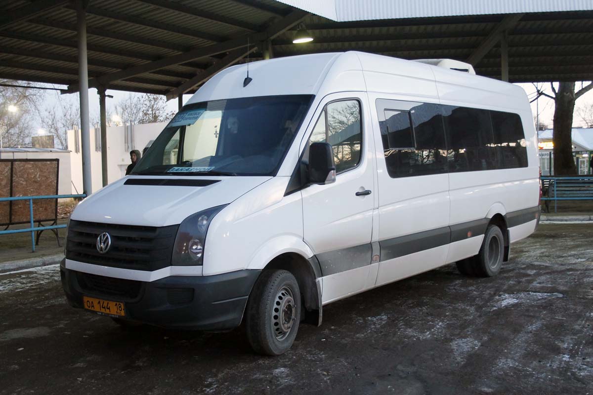 Удмуртия, Луидор-223700 (Volkswagen Crafter) № ОА 144 18