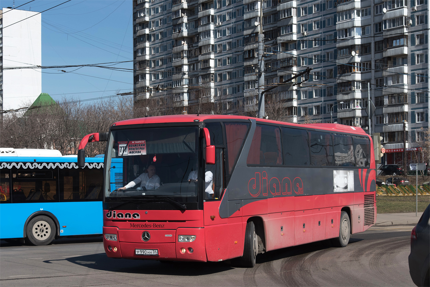 Волгоградская область, Mercedes-Benz O350-15RHD Tourismo № Р 990 НН 34