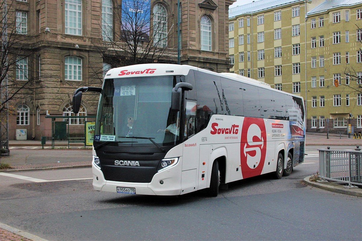 Sankt Petersburg, Scania Touring HD 13.7 Nr. 6874